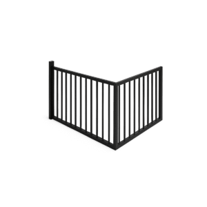 Stalen hoekbalustrade