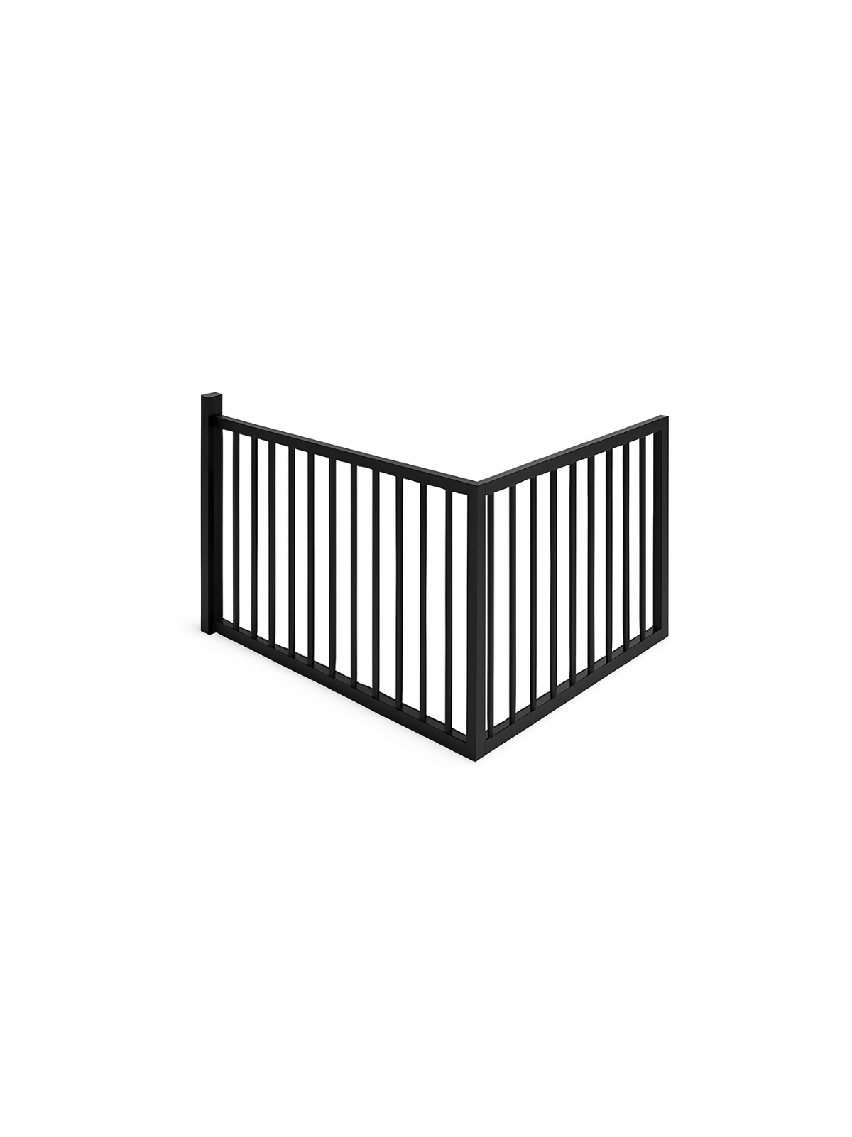 Stalen hoekbalustrade Stalen hoekbalustrade