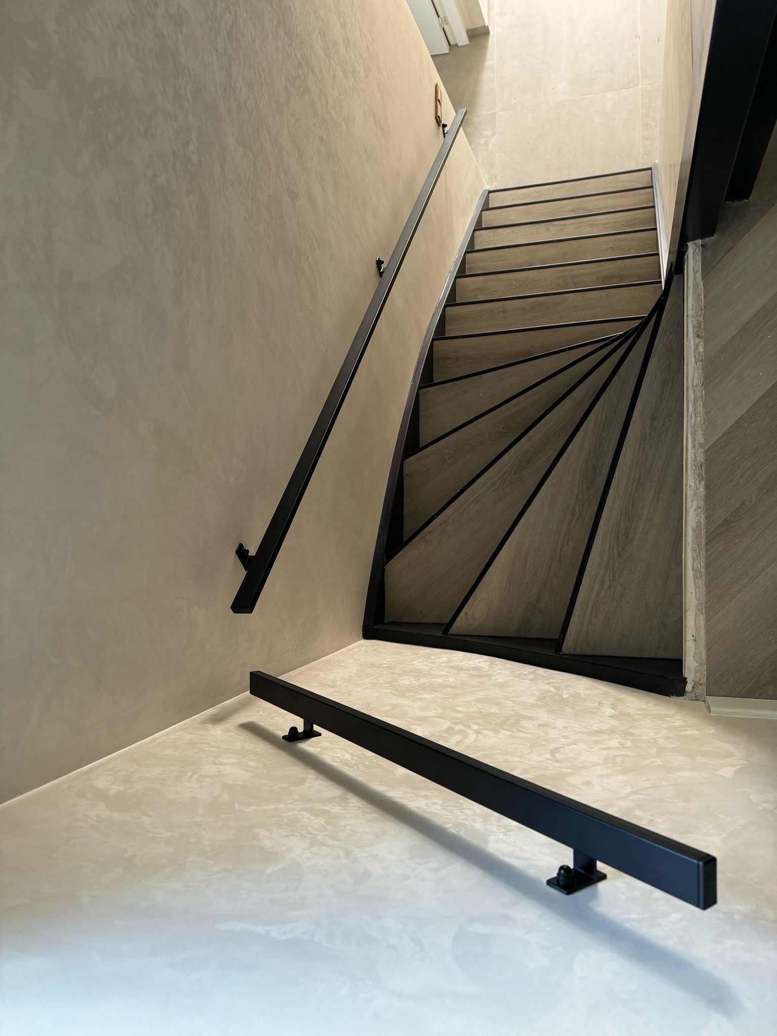 Trapleuning 40×20 plat Trapleuning 40x20 plat