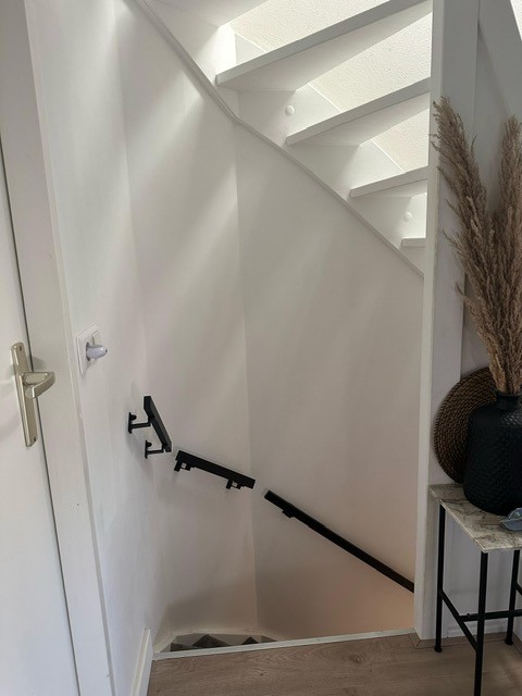 Trapleuning 40×20 staand 2 Trapleuning 40x20 staand op maat
