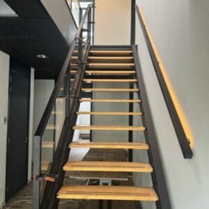 Trapleuning 50cm met verlichting op maat