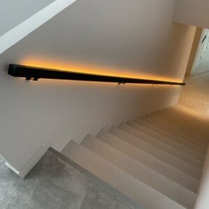 Trapleuning 50cm met verlichting