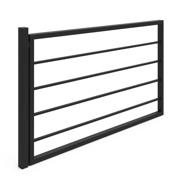 Horizontale balustrade recht