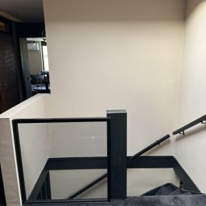 Enkele glazen balustrade smoke glas