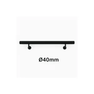Ronde trapleuning 40mm