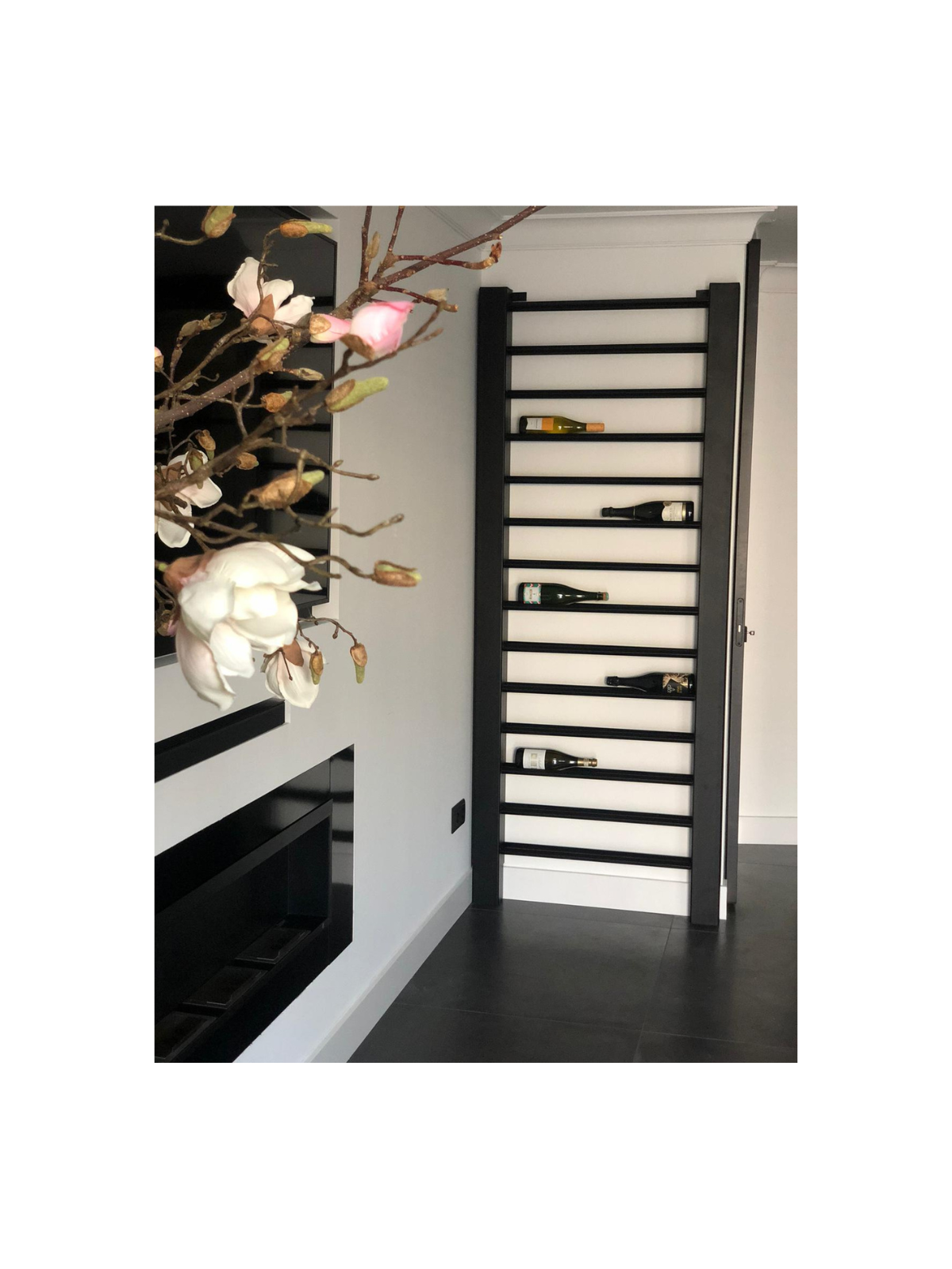 Wijnrek verticaal juiste formaat