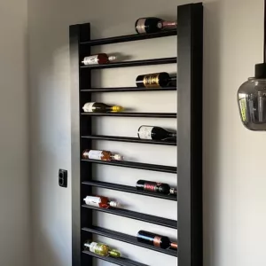 Stalen wijnrek op maat