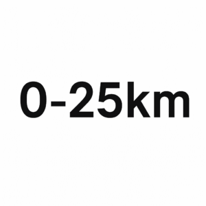0-25km