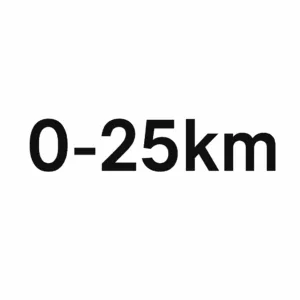 0-25km