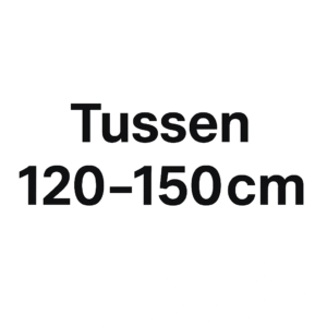 Tussen 120-150cm