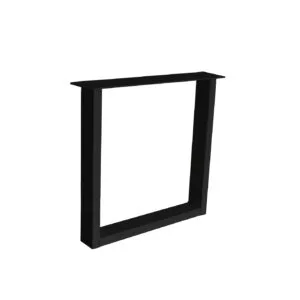 Metaal onderstel  U-mini Zwart 40x100