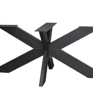 Metaal onderstel Rex Zwart 1800x900 Knock Down