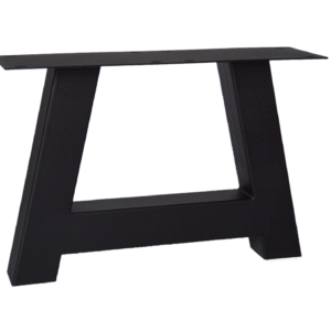 Metaal onderstel  A-mini Zwart 80x80 (1319)