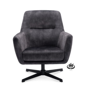 Draaifauteuil egia - Antraciet