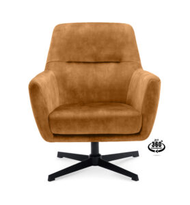 Draaifauteuil egia - Cognac