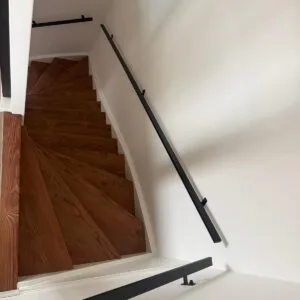 Trapleuning 40x20 plat op maat